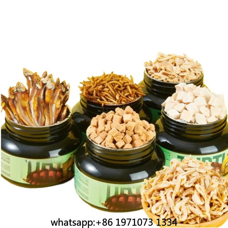 Food Snacks With Protein - อาหารเต่าเพื่อสุขภาพ โปรตีนสูง ขนมแช่แข็งสำหรับเต่า ไก่อบแห้ง ปลาอบแห้ง หนอนดิน