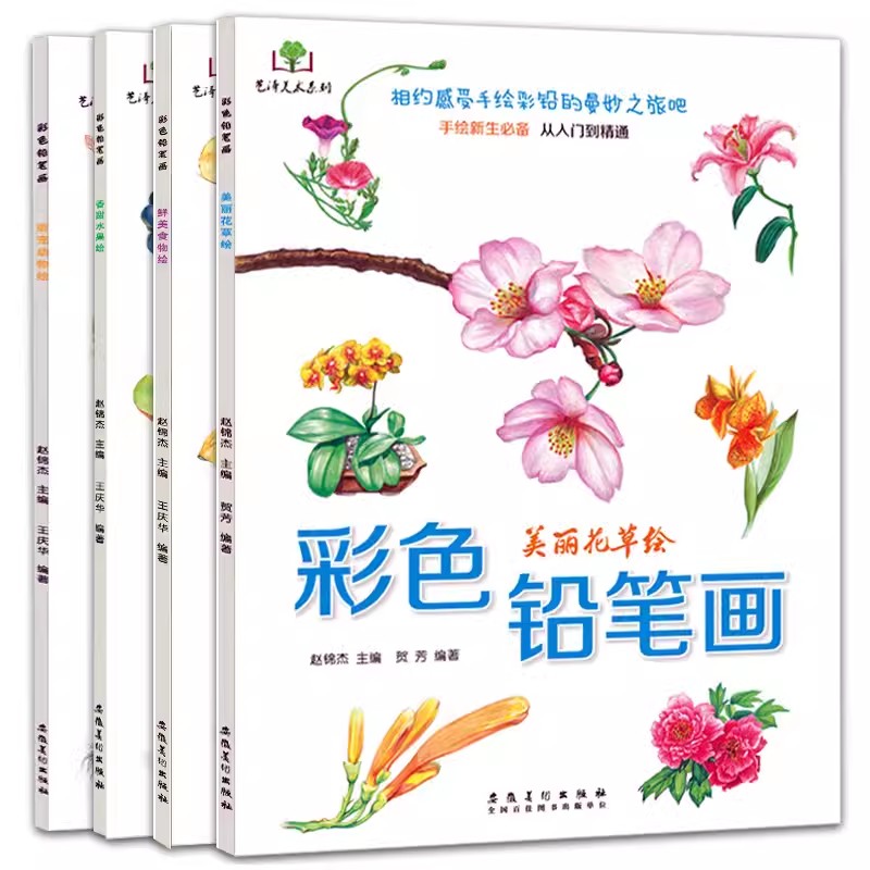 Food And Snacks Coloring Book Bold And Easy - ดอกไม้ดินสอสี, อาหาร, ผลไม้, สัตว์สมุดภาพระบายสีศูนย์ตามการเรียนรู้หนังสือวาดภาพศิลปะสมุดร่างคู่มือการวาดภาพ