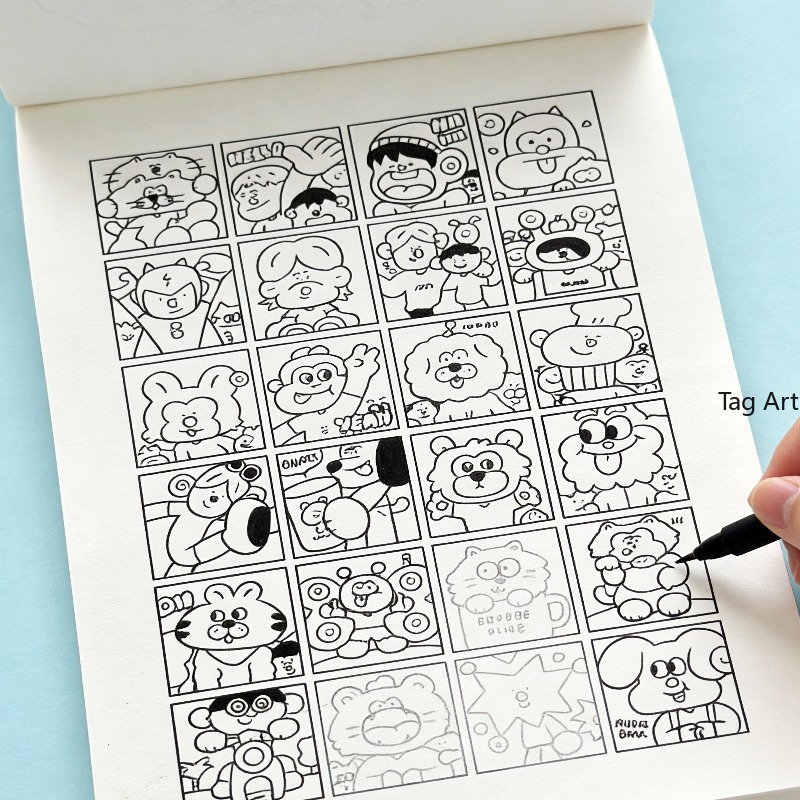 หนังสือภาพบรรเทาความวิตกกังวล, - Food And Snacks Coloring Book Bold And Easy บทวิจารณ์และราคา