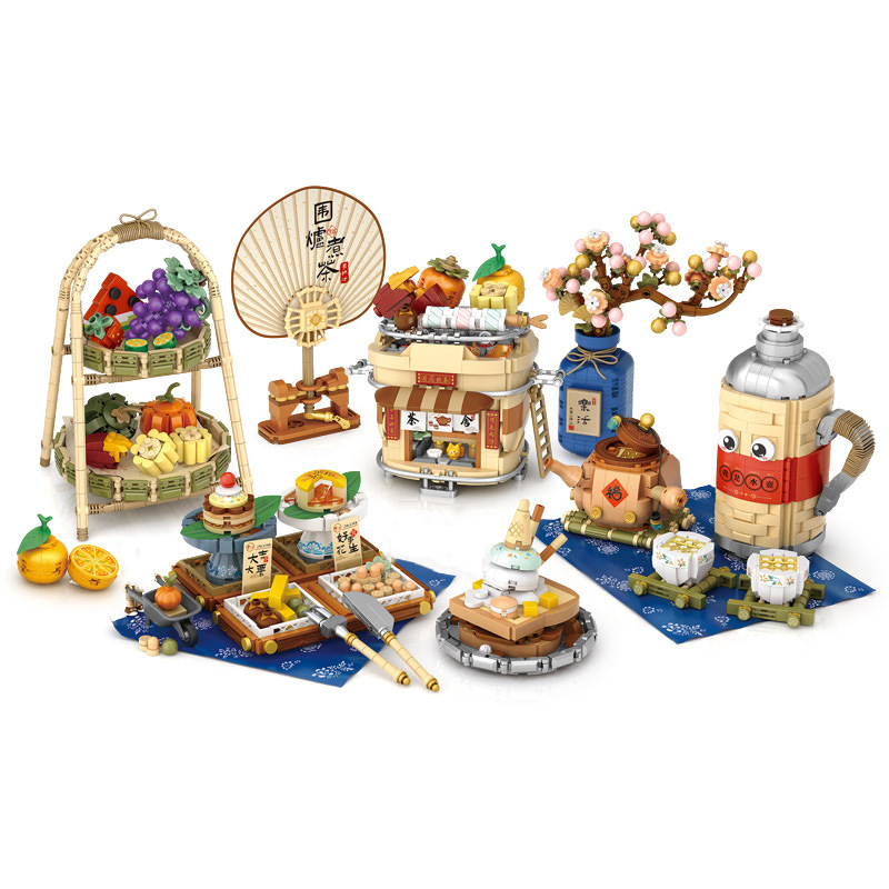 ของเล่นตัวต่อรูปอาหารจีนแสนอร่ - Food Snacks To Eat บทวิจารณ์และราคา