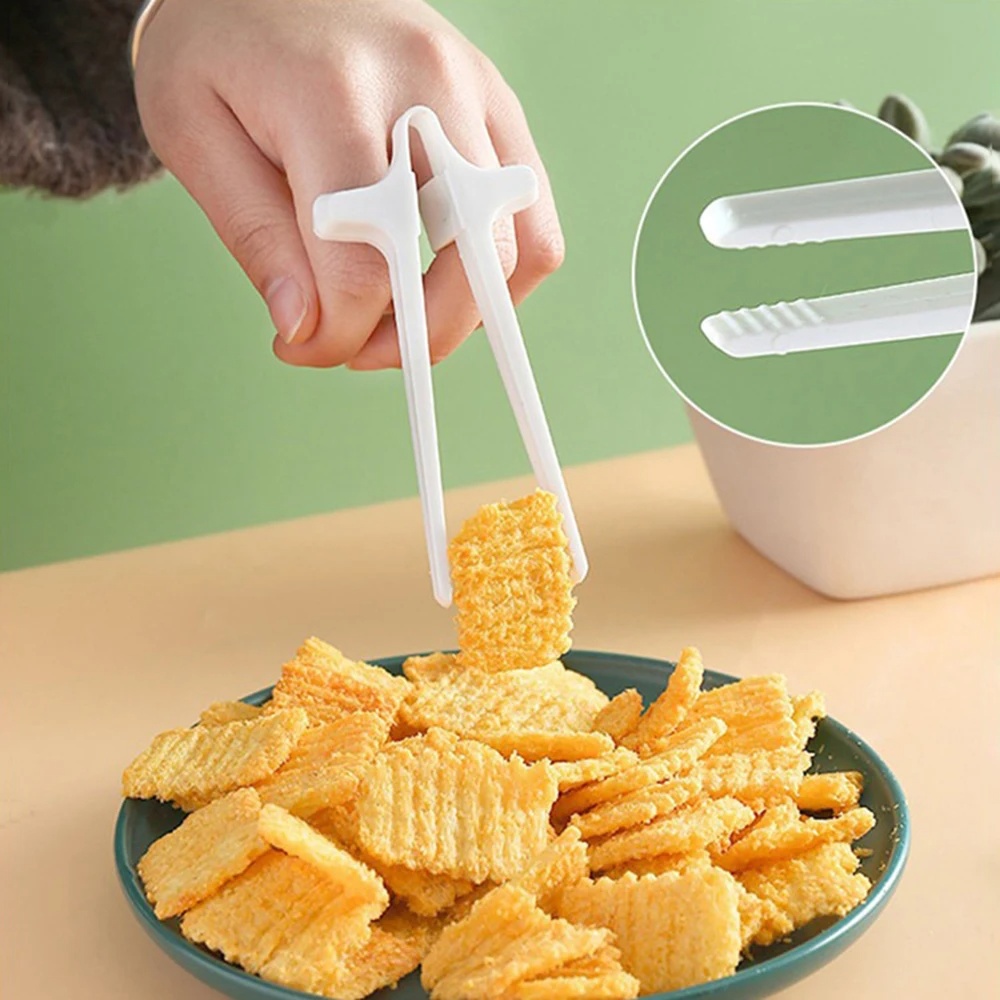ตะเกียบเสริมแบบหนีบสำหรับคนขี้ - Food Snacks To Eat บทวิจารณ์และราคา