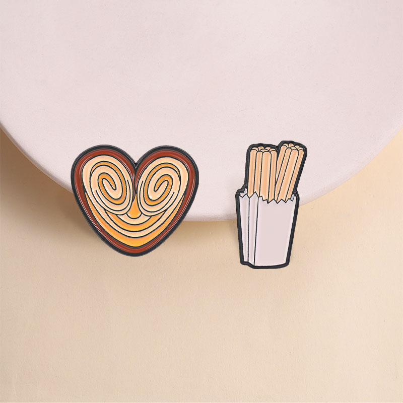 เข็มกลัดเคลือบลายอาหารสเปน ขนม - Food Sweet Snacks บทวิจารณ์และราคา