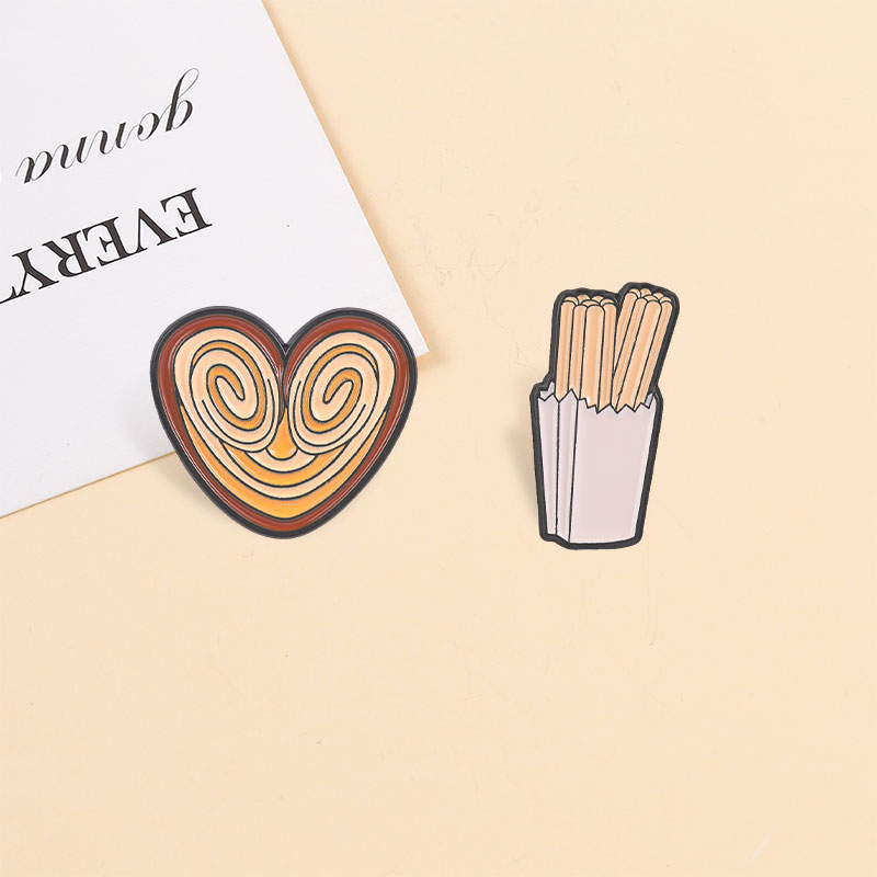 เข็มกลัดเคลือบลายอาหารสเปน ขนม - Food Sweet Snacks บทวิจารณ์และราคา