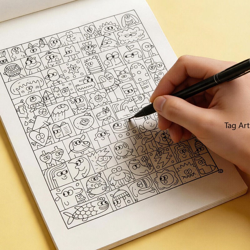 หนังสือภาพบรรเทาความวิตกกังวล, - Food And Snacks Coloring Book Bold And Easy บทวิจารณ์และราคา