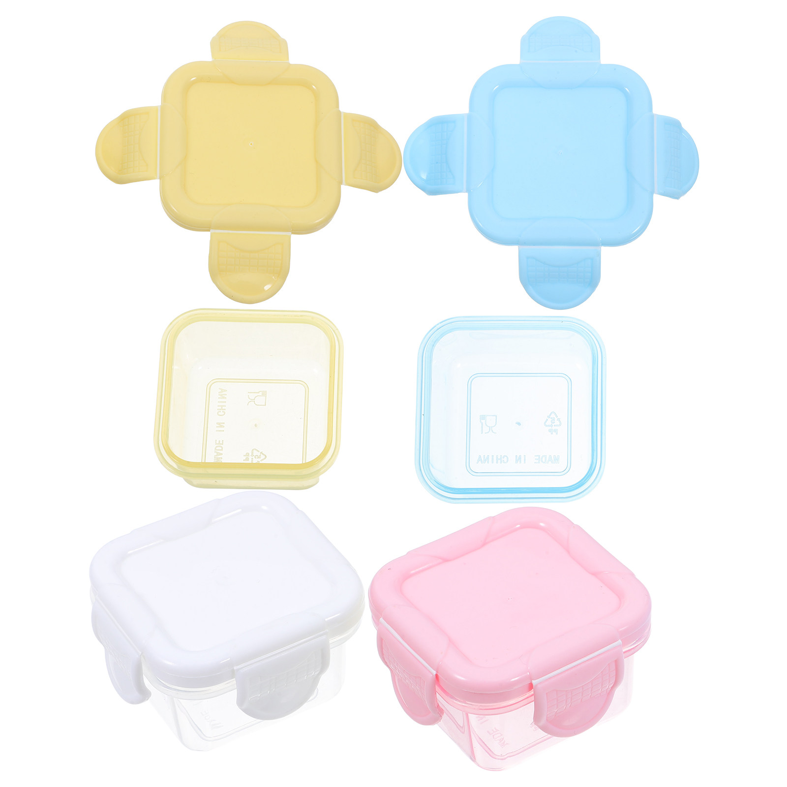 กล่องใส่อาหารแบบพกพา 4 ชิ้นพร้ - Food And Snacks For Picnic บทวิจารณ์และราคา