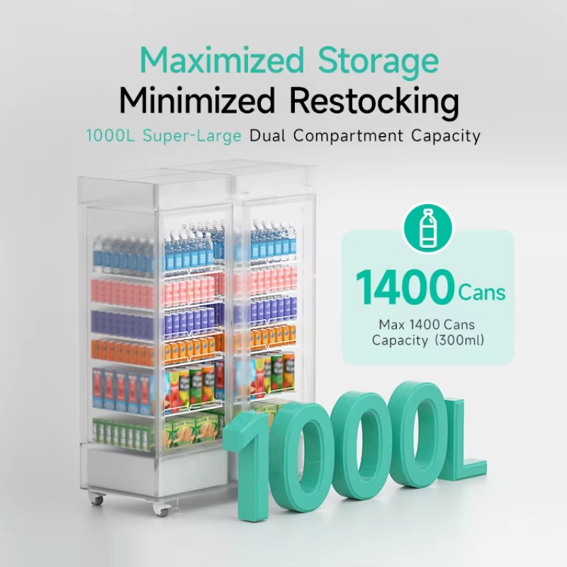 ตู้จำหน่ายสินค้าอัจฉริยะ AI รุ - Food Snacks To Sell บทวิจารณ์และราคา