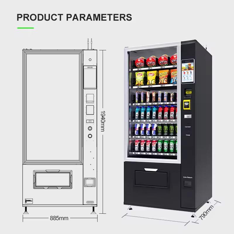 ตู้จำหน่ายสินค้าอัตโนมัติแบบคล - Food In Snacks บทวิจารณ์และราคา