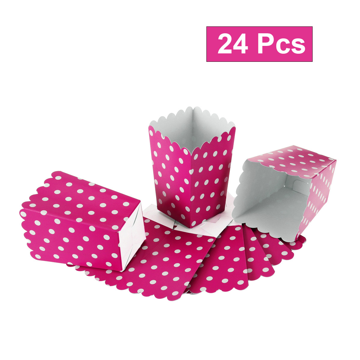 กล่องป๊อปคอร์น 24 ชิ้น กล่องใส - Food Day Snacks บทวิจารณ์และราคา