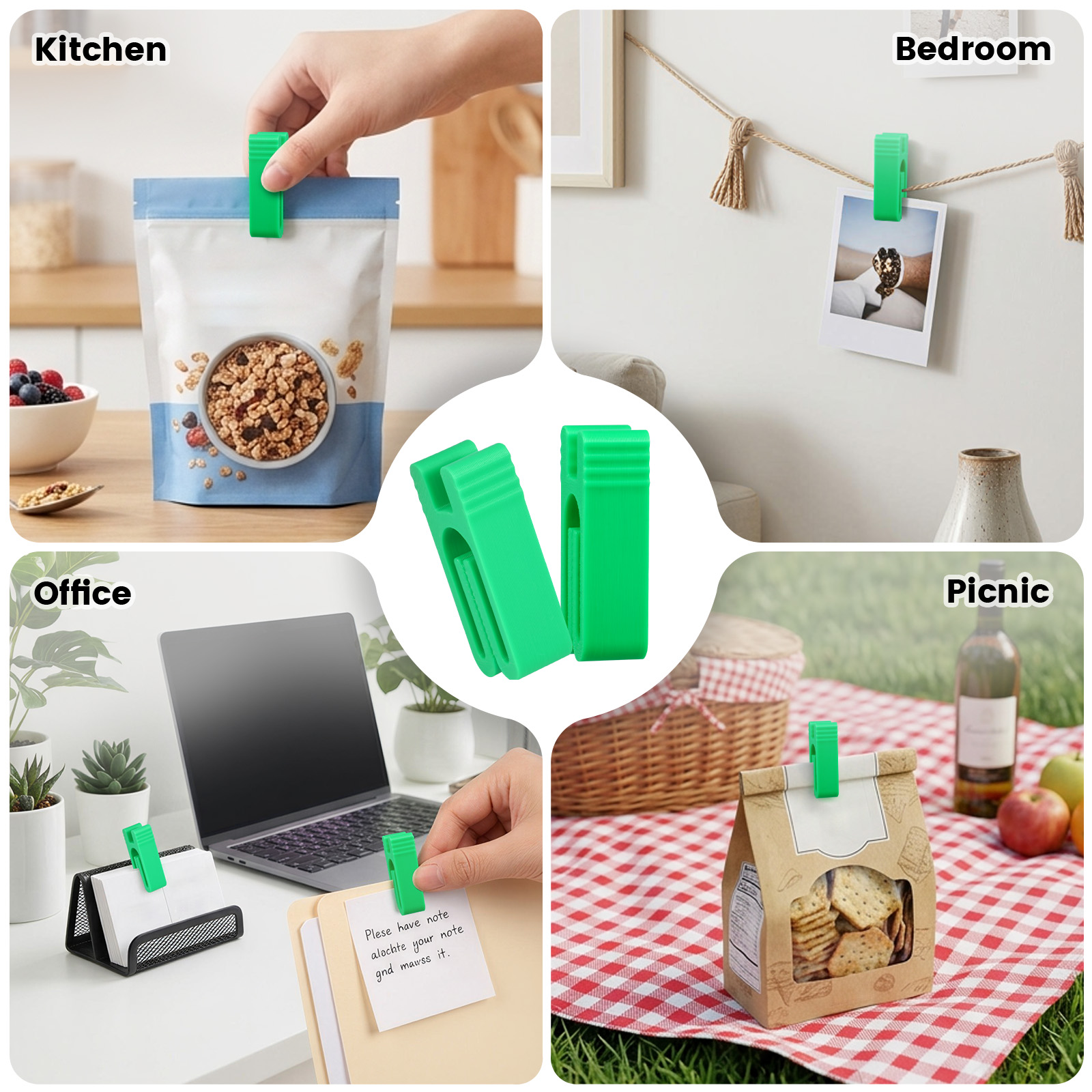 คลิปหนีบถุงขนม 10 ชิ้น คลิปหนี - Food Snacks Wholesale บทวิจารณ์และราคา