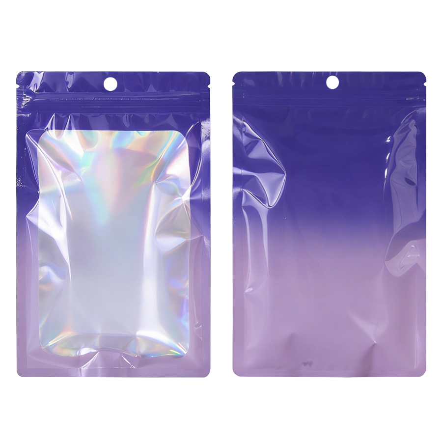 ถุงซิปสี่เหลี่ยมสีโฮโลแกรม, ถุ - Food In Snacks บทวิจารณ์และราคา