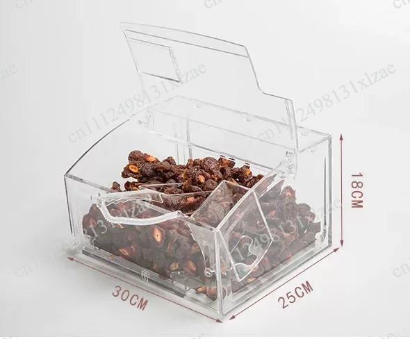กล่องโชว์สินค้าพลาสติกใสสำหรับ - Dry Food Snacks บทวิจารณ์และราคา