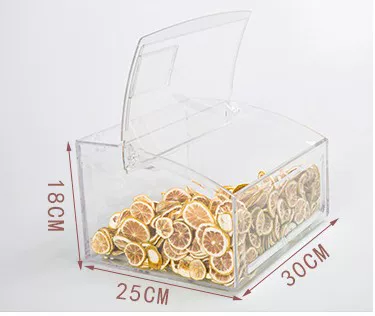 กล่องโชว์สินค้าพลาสติกใสสำหรับ - Dry Food Snacks บทวิจารณ์และราคา