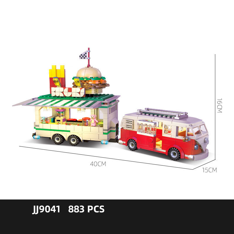 ตัวต่อสร้างสรรค์รูปอาคารร้านขา - Food Snacks To Eat บทวิจารณ์และราคา