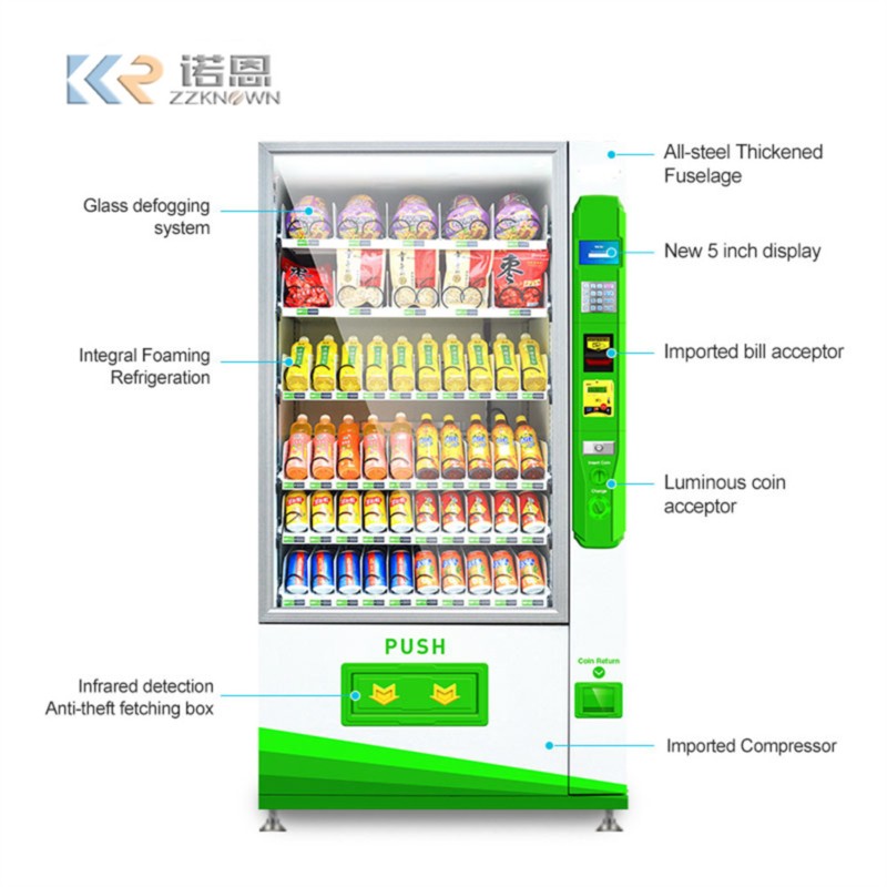 ตู้จำหน่ายเครื่องดื่มและขนมขนา - Food In Snacks บทวิจารณ์และราคา