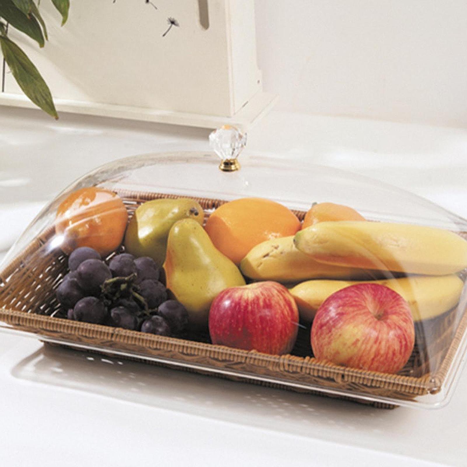ตะกร้าขนมปังหวายเทียมพร้อมฝาอะ - Food And Snacks For Picnic บทวิจารณ์และราคา
