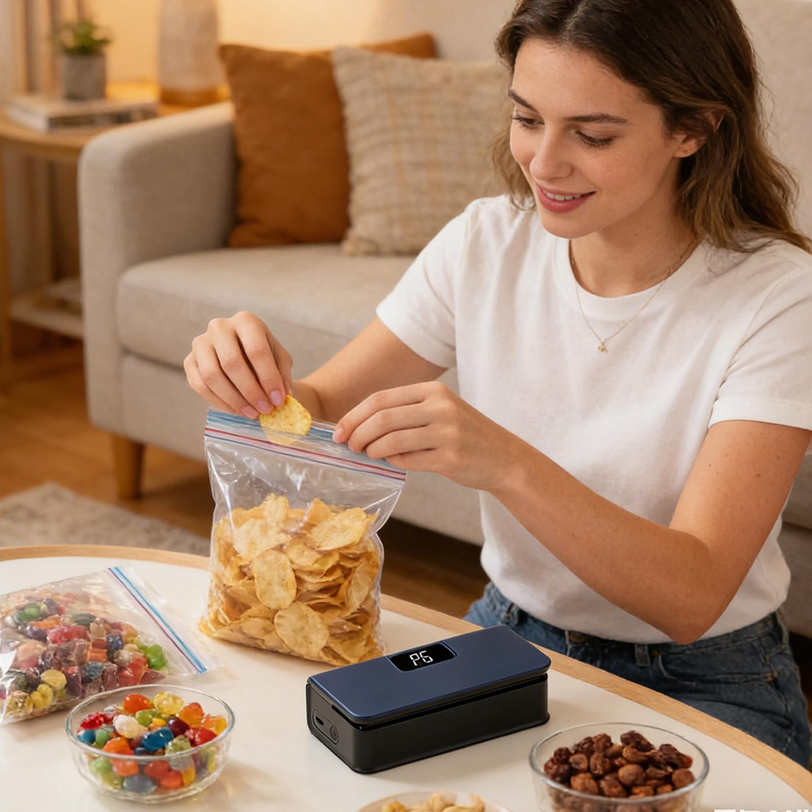 เครื่องซีลถุงแม่เหล็ก 6 ระดับ  - Food Snacks Wholesale บทวิจารณ์และราคา