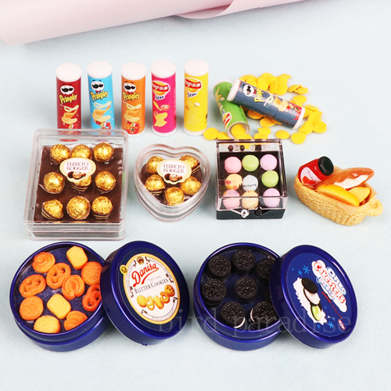 1/6 Miniatrue ตุ๊กตาอาหารมินิค - Food Sweet Snacks บทวิจารณ์และราคา