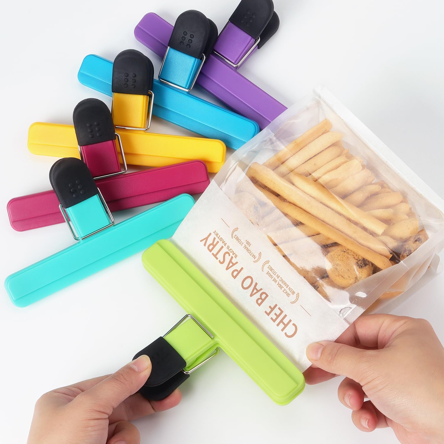 คลิปหนีบอเนกประสงค์ 3-12 ชิ้น  - Food Snacks Wholesale บทวิจารณ์และราคา