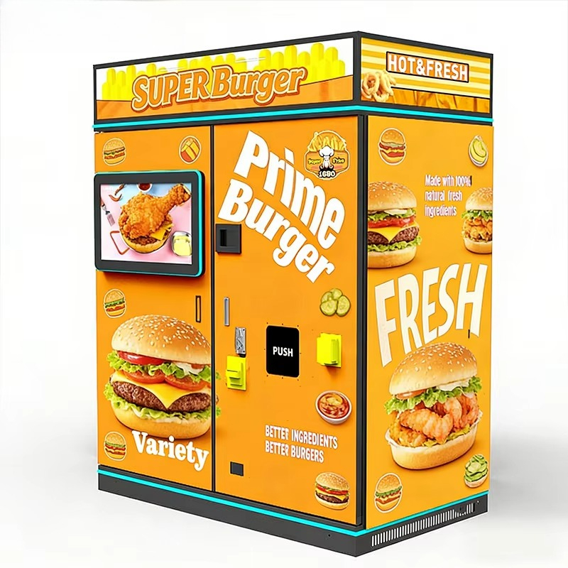 เครื่องจำหน่ายอาหารจานด่วนอัตโ - Food In Snacks บทวิจารณ์และราคา
