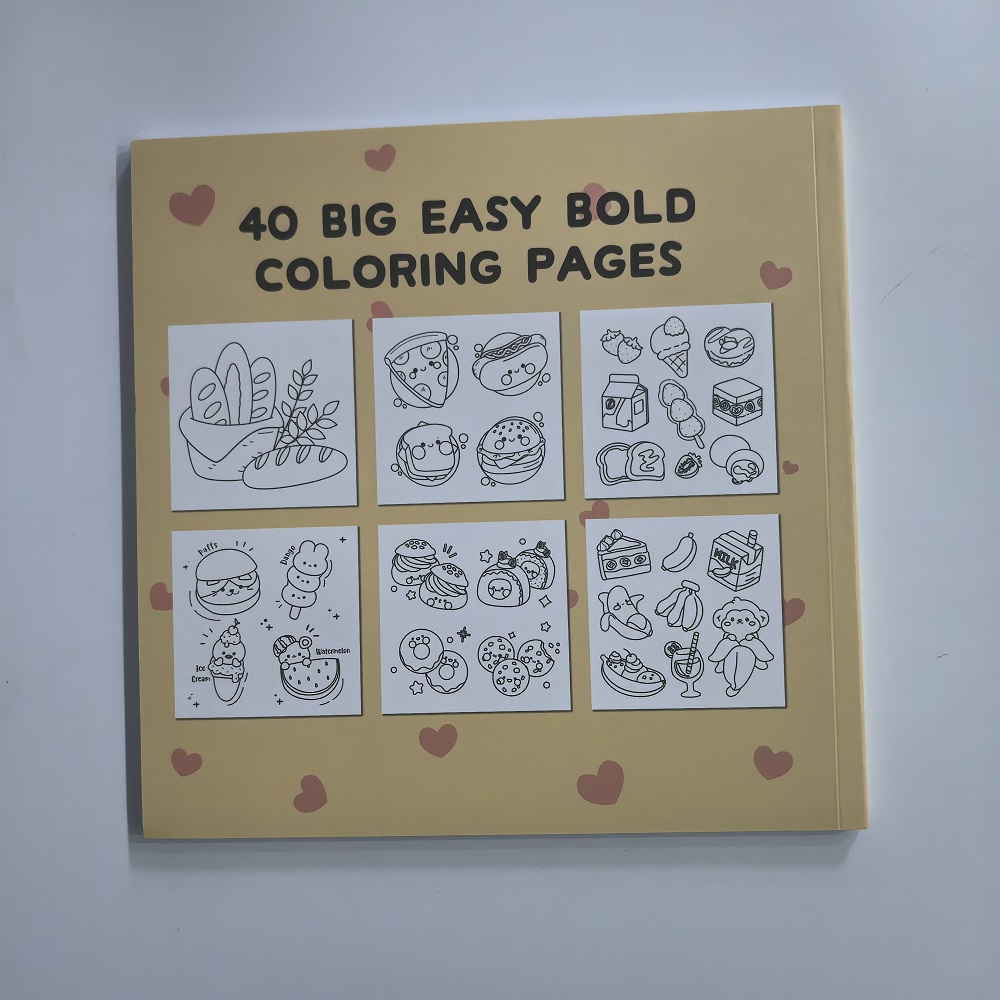 อาหาร เครื่องดื่ม และขนมหวาน ส - Food And Snacks Coloring Book Bold And Easy บทวิจารณ์และราคา