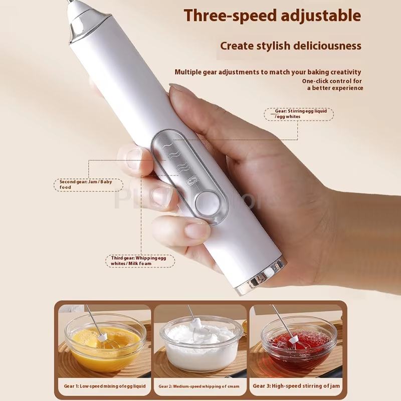 เครื่องตีฟองนมไฟฟ้า 1 เครื่อง, - Dry Food Snacks บทวิจารณ์และราคา