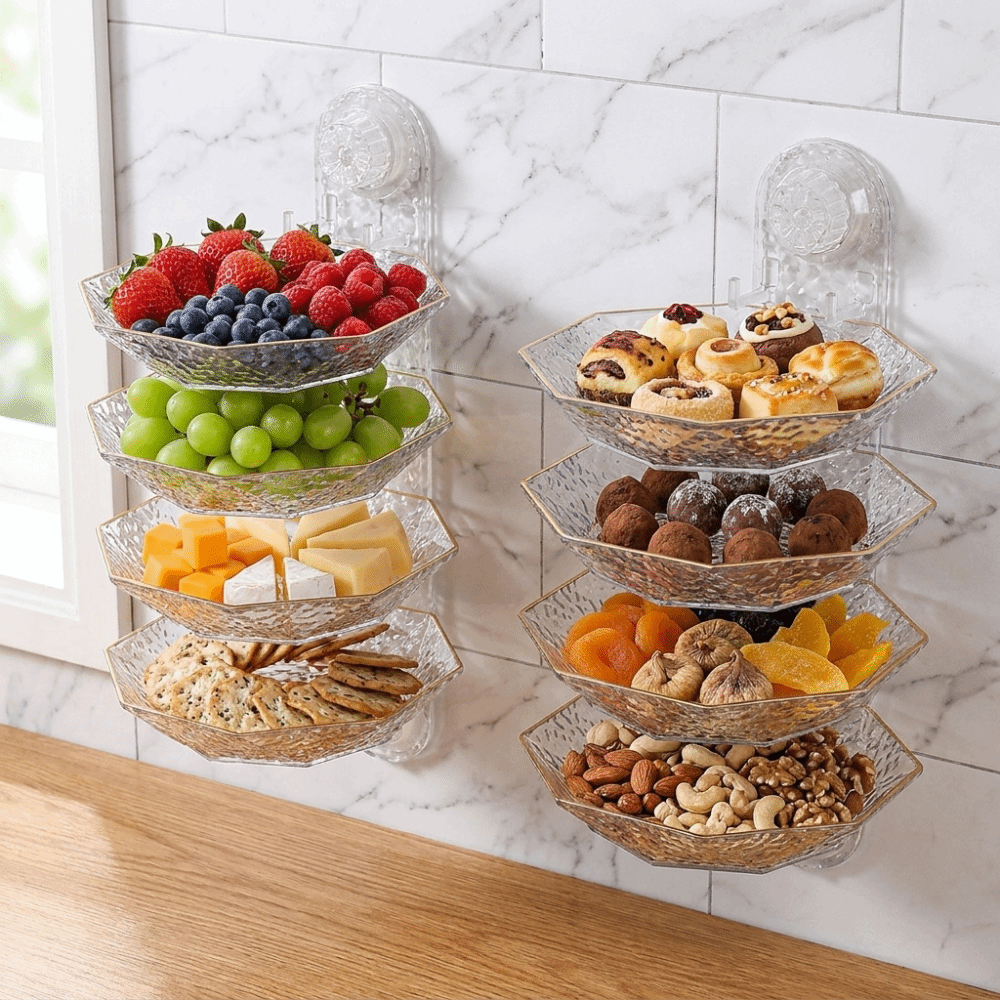จานเตรียมอาหารลายธารน้ำแข็ง ชุ - Food And Snacks For Picnic บทวิจารณ์และราคา