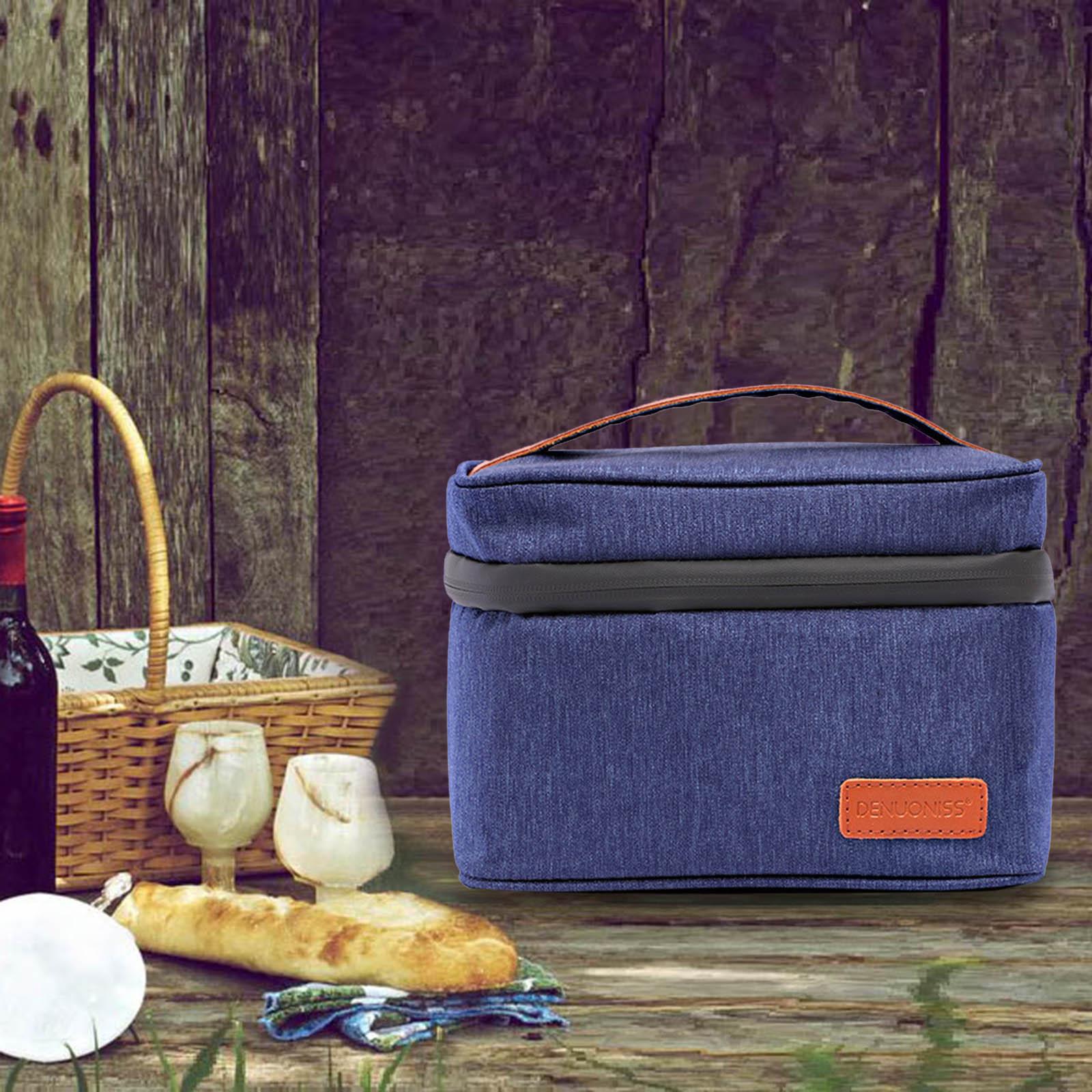 ถุงอาหารกลางวันฉนวนกระเป๋าเก็บ - Food And Snacks For Picnic บทวิจารณ์และราคา