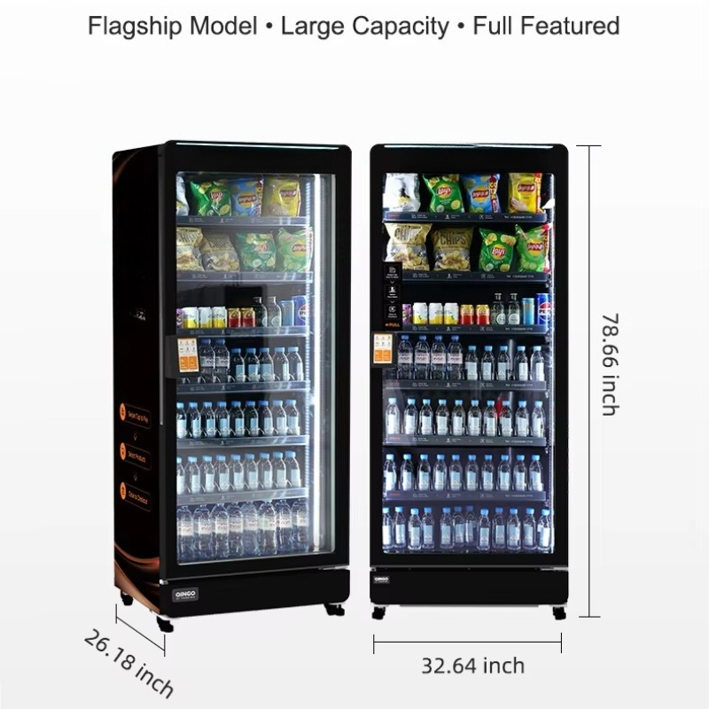ตู้จำหน่ายสินค้าอัตโนมัติแบบคอ - Food Snacks To Sell บทวิจารณ์และราคา