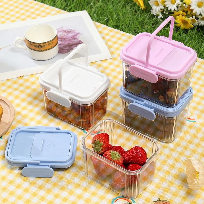 กล่องเก็บอาหารพลาสติกแบบใหม่ ป - Food And Snacks For Picnic บทวิจารณ์และราคา