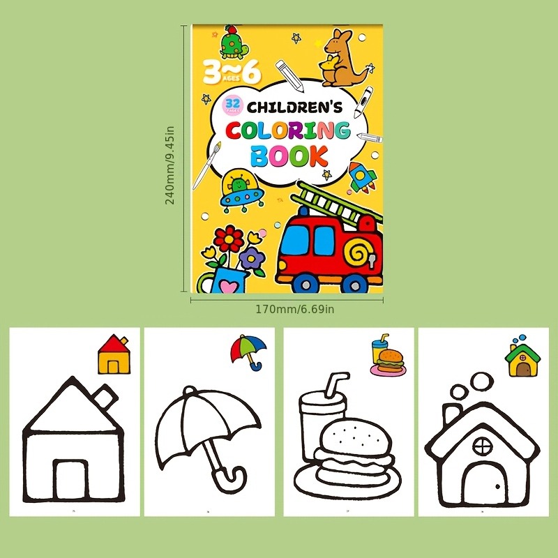 สมุดวาดภาพสำหรับเด็ก ประกอบด้ว - Food And Snacks Coloring Book Bold And Easy บทวิจารณ์และราคา