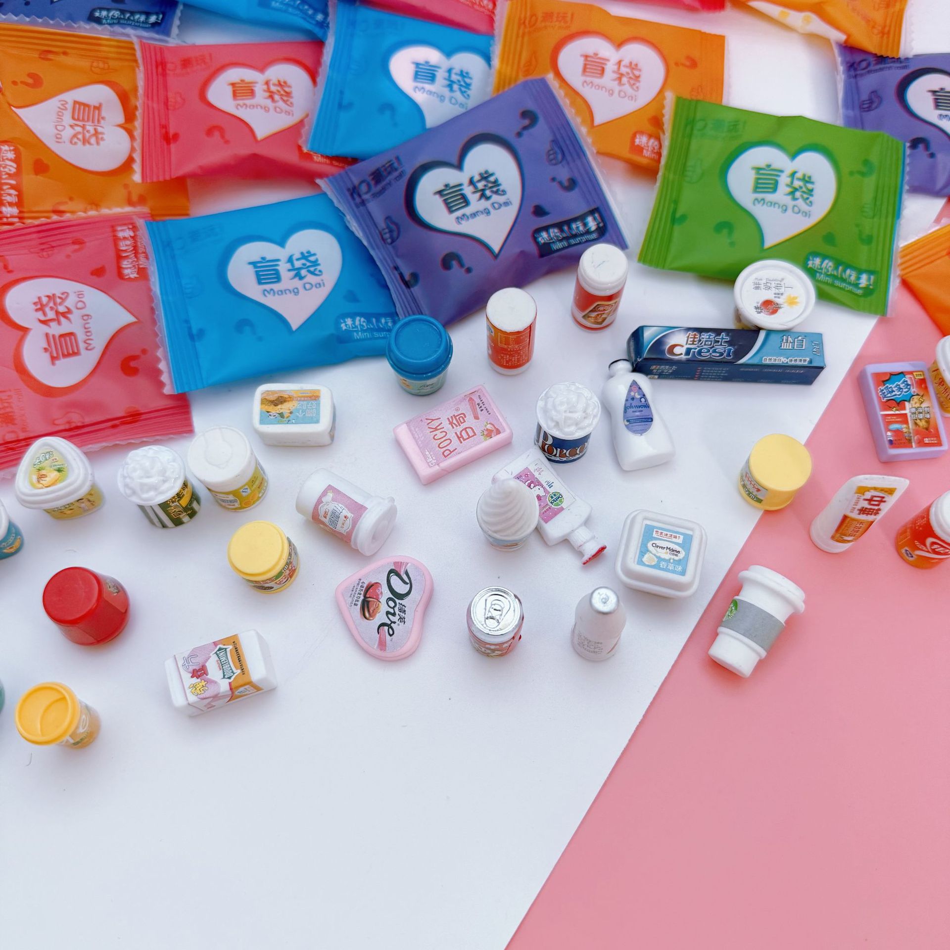 ถุงสุ่มอาหารจิ๋วไวรัล, ขวดจำลอ - Food Snacks Wholesale บทวิจารณ์และราคา