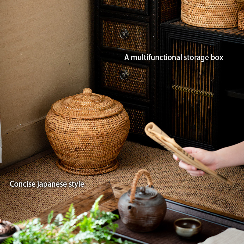 Handwoven ชาหวายเก็บกล่อง Puer - Food Snacks That Are Green บทวิจารณ์และราคา