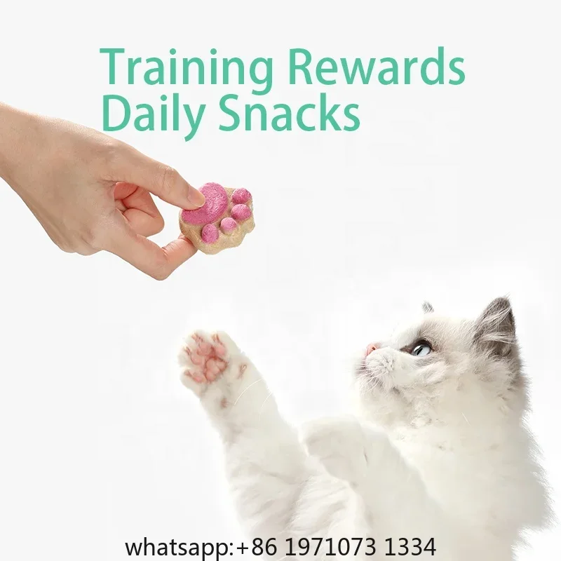 ขนมแมวฟรีซดราย โปรตีนสูง รสไก่ - Food Snacks With Protein บทวิจารณ์และราคา