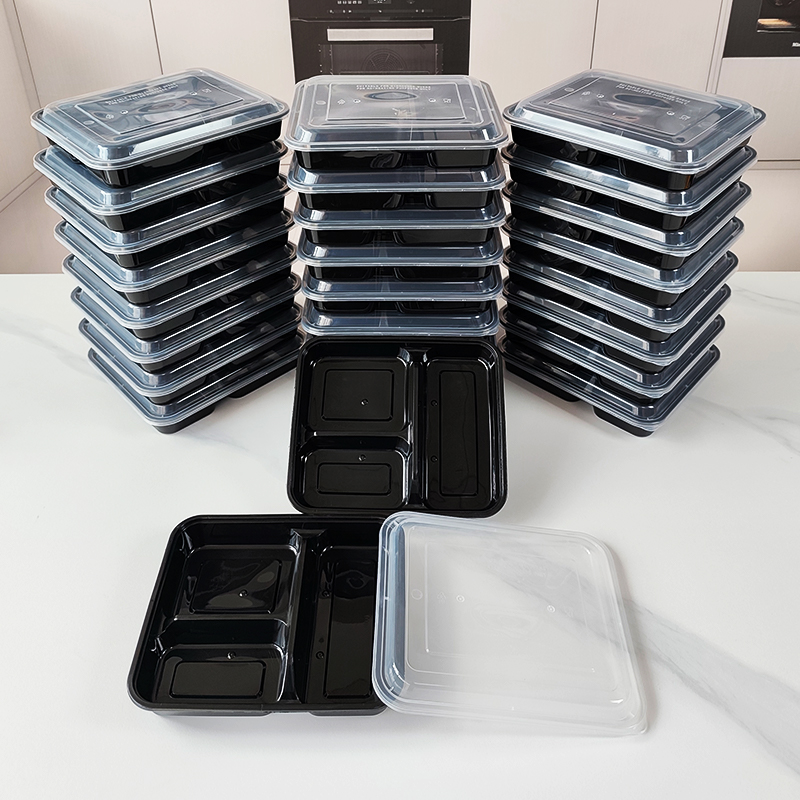 กล่องเตรียมอาหาร 3 ช่อง ขนาด 3 - Food And Snacks For Picnic บทวิจารณ์และราคา