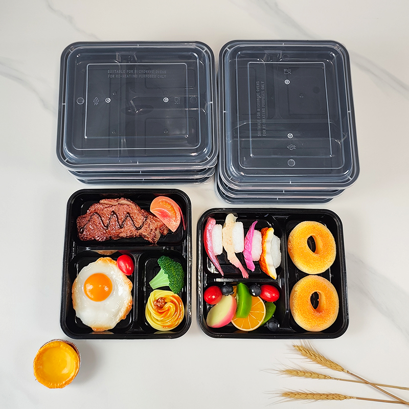 กล่องเตรียมอาหาร 3 ช่อง ขนาด 3 - Food And Snacks For Picnic บทวิจารณ์และราคา