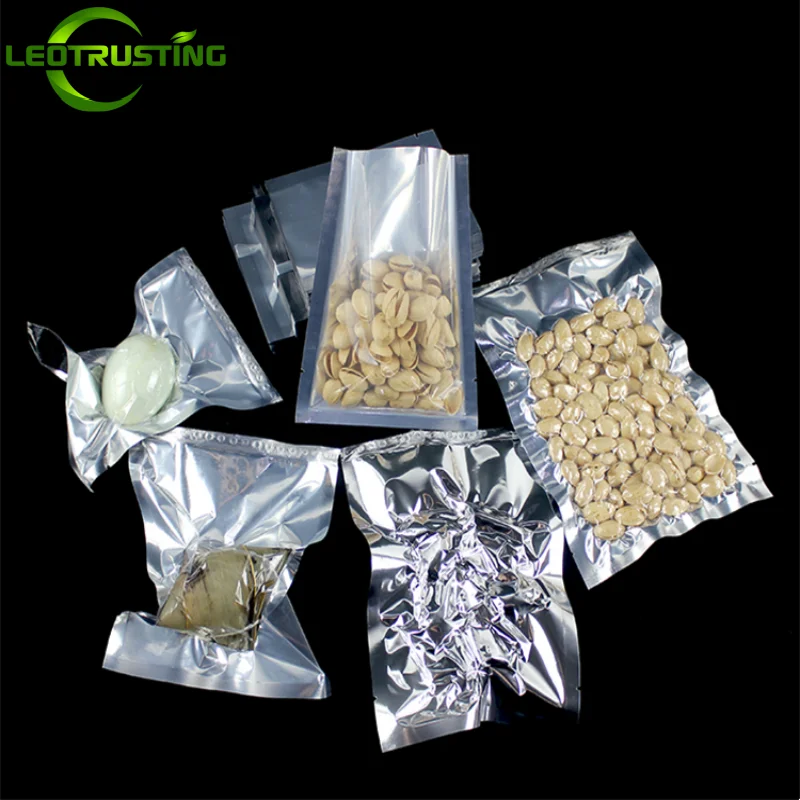 ถุงแบบแบนสีเงินเงา 100 แพ็ค -  - Food Day Snacks บทวิจารณ์และราคา