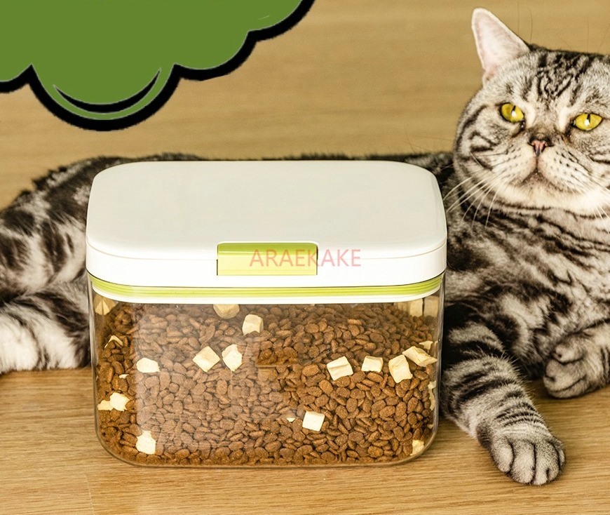 ถังเก็บอาหารแมว, ถังปิดผนึกอาห - Dry Food Snacks บทวิจารณ์และราคา