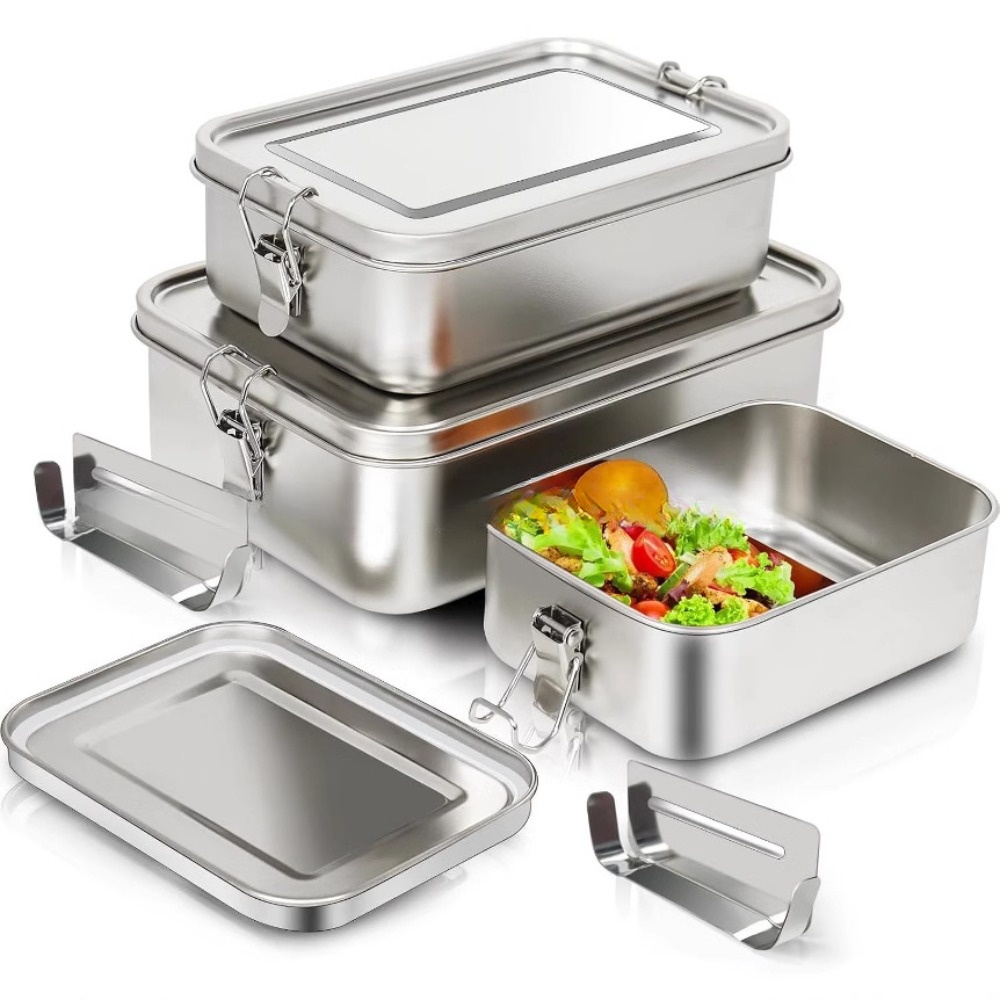 กล่องเบนโตะสแตนเลสกล่องอาหารกล - Food Snacks Wholesale บทวิจารณ์และราคา